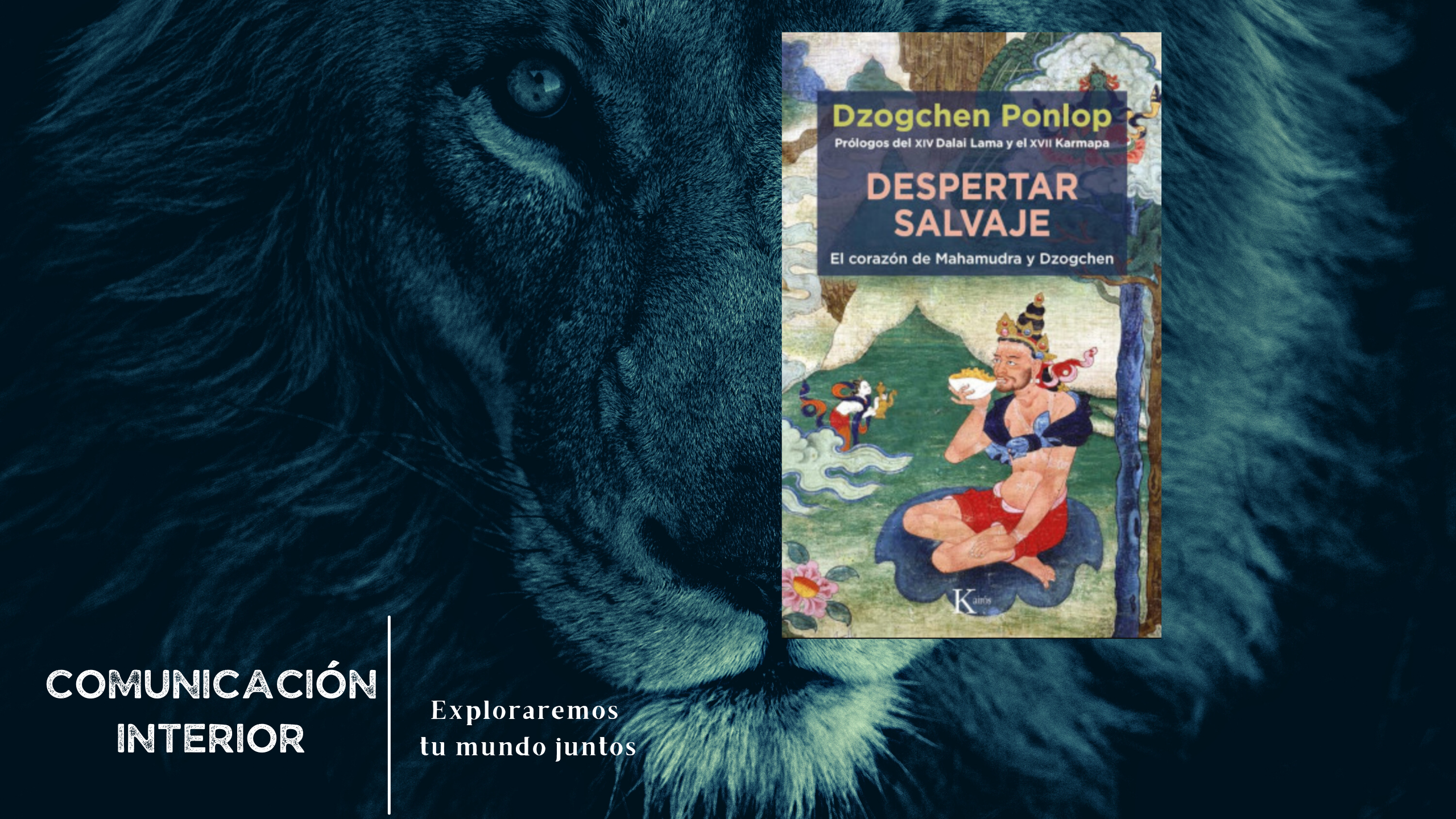 Libro.’Despertar Salvaje’.El corazón de Mahaudra y Dzogchen.Autor: Ddogchen Ponlop